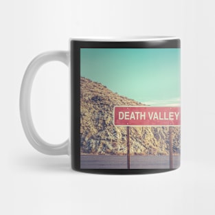 Death Valley Sign Mug